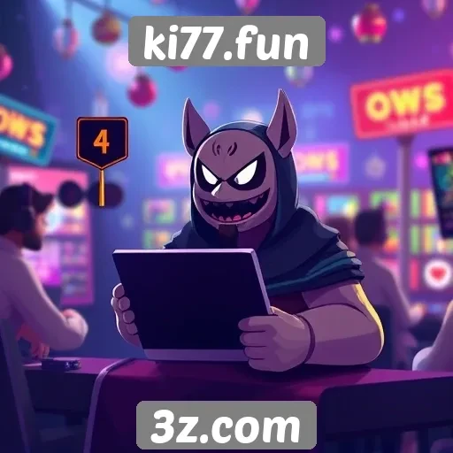 Gamificação e recompensas no site ki77.fun